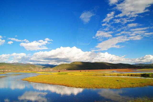 香格里拉療休養必去的景區納帕海